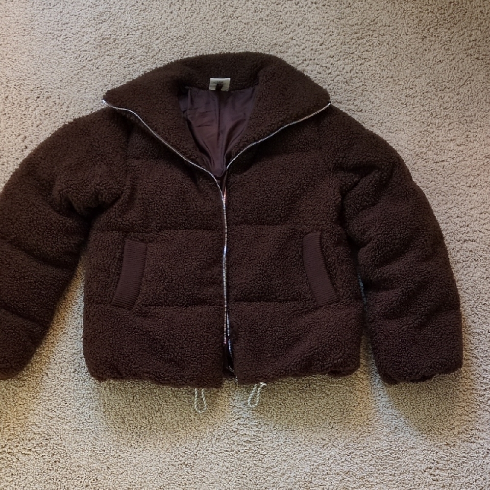 Varley Wilkins Sherpa Puffer Jacket